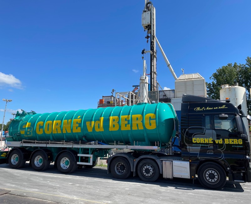 Nieuwe tanktrailer!!